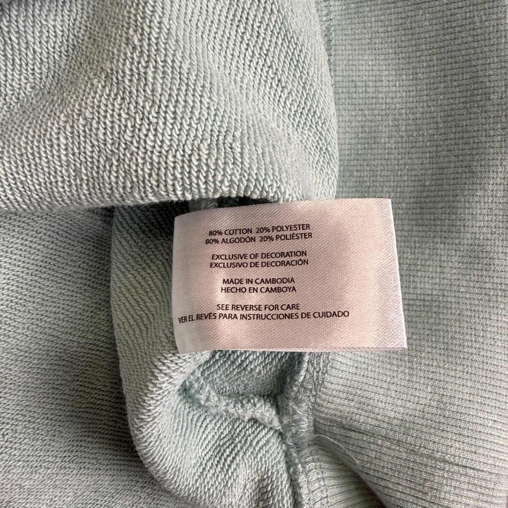Eddie Bauer Women's Collared Quarter Zip Casual Pullover Sz XL Turquoise NWT - Picture 8 of 14